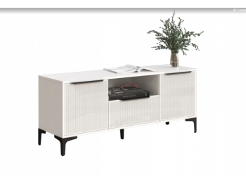 Тумба ТВ на 1350 Кимберли белый (Handis) в Североуральске - severouralsk.mebel-e96.ru