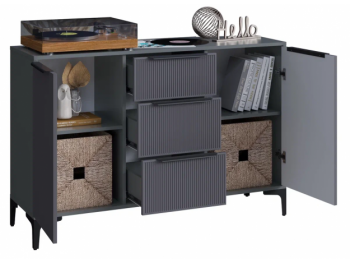 Комод Кимберли графит (Handis) в Североуральске - severouralsk.mebel-e96.ru