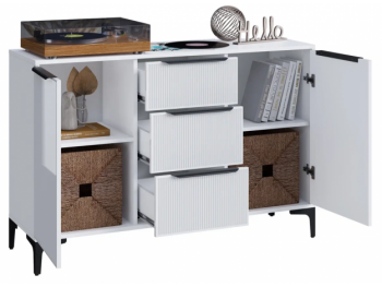 Комод Кимберли белый (Handis) в Североуральске - severouralsk.mebel-e96.ru