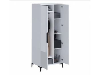 Шкаф 800 мм 2-створчатый Кимберли белый (Handis) в Североуральске - severouralsk.mebel-e96.ru