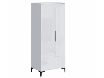 Шкаф 800 мм 2-створчатый Кимберли белый (Handis) в Североуральске - severouralsk.mebel-e96.ru