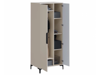 Шкаф 800 мм 2-створчатый Кимберли кашемир (Handis) в Североуральске - severouralsk.mebel-e96.ru