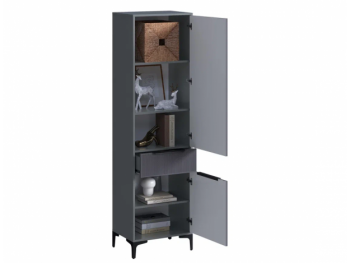 Пенал 550 мм Кимберли графит (Handis) в Североуральске - severouralsk.mebel-e96.ru