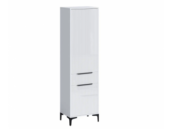 Пенал 550 мм Кимберли белый (Handis) в Североуральске - severouralsk.mebel-e96.ru