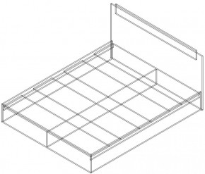 Кровать КР 1400 серия София в Североуральске - severouralsk.mebel-e96.ru