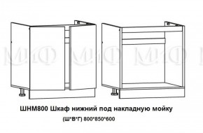 Кухонный гарнитур Лиза-2 (1600) Белый глянец холодный в Североуральске - severouralsk.mebel-e96.ru