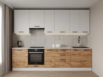 Кухонный гарнитур высокий Лада 3000 мм (Санвут) в Североуральске - severouralsk.mebel-e96.ru