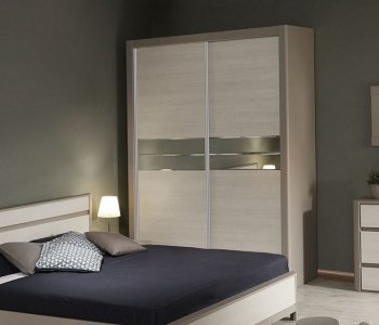 Шкаф-купе 1750 мм 2-х дверный Лацио (СБК) в Североуральске - severouralsk.mebel-e96.ru