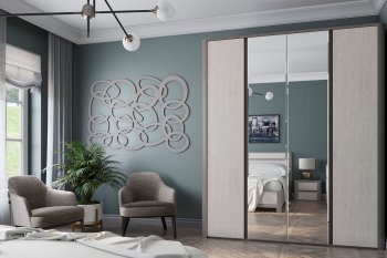 Спальный гарнитур Лацио, модульный (СБК) в Североуральске - severouralsk.mebel-e96.ru