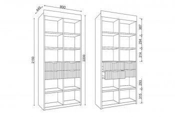 Набор детской мебели Лавис модульный белый софт (ДСВ) в Североуральске - severouralsk.mebel-e96.ru