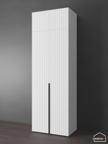 Шкаф с антресолью 800 мм Linnea MHR-2A-2 2450х800х510 (Белый-М 11.1.2) в Североуральске - severouralsk.mebel-e96.ru