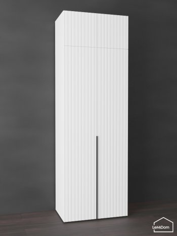 Шкаф с антресолью 800 мм Linnea MHR-2A-1 2450х800х510 (Белый-М 11.1.1) в Североуральске - severouralsk.mebel-e96.ru