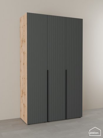 Шкаф с антресолью 1200 мм Linnea MHR-3A-2 2450х1200х510 (ДВ-М 11.1.25) в Североуральске - severouralsk.mebel-e96.ru