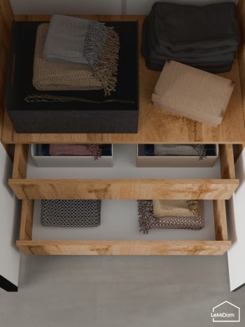 Шкаф с антресолью 1200 мм Linnea MHR-3A-2 2450х1200х510 (ДВ-М 11.1.25) в Североуральске - severouralsk.mebel-e96.ru