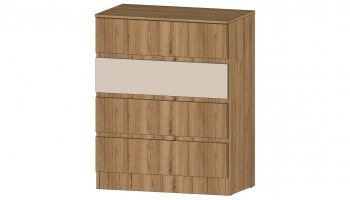 Комод 4 ящика Ленора вотан/Кашемир (Лин) в Североуральске - severouralsk.mebel-e96.ru