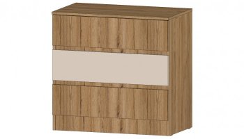 Комод 3 ящика Ленора вотан/Кашемир (Лин) в Североуральске - severouralsk.mebel-e96.ru