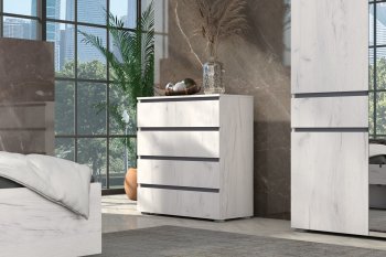 Комод Лиана графит (Зарон) в Североуральске - severouralsk.mebel-e96.ru
