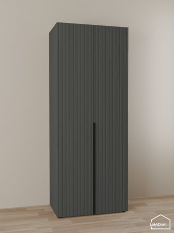 Шкаф Linnea MHR-2-3 2050х800х510 (Графит-М 11.1.25) в Североуральске - severouralsk.mebel-e96.ru