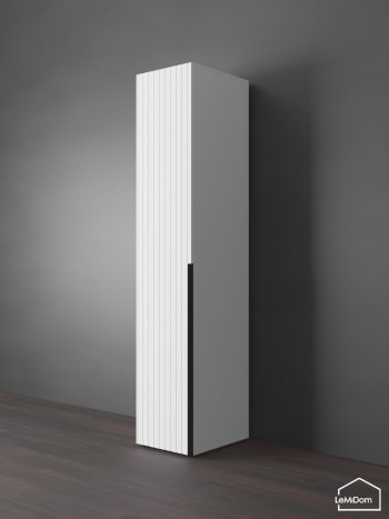 Шкаф Linnea MHR-1-2 2050х400х510 (Белый-М 11.1.1) в Североуральске - severouralsk.mebel-e96.ru