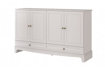 Комод 4 двери 2ящ. Лорето, льняной (БМ) в Североуральске - severouralsk.mebel-e96.ru