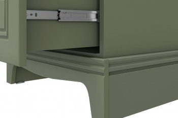 Комод 5 ящиков Лорето зеленый самшит (БМ) в Североуральске - severouralsk.mebel-e96.ru