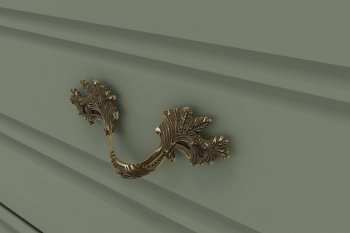 Комод 5 ящиков Лорето зеленый самшит (БМ) в Североуральске - severouralsk.mebel-e96.ru