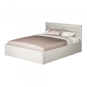 Кровать с подъемным механизмом Монако КР-16 Кашемир (БТС) в Североуральске - severouralsk.mebel-e96.ru