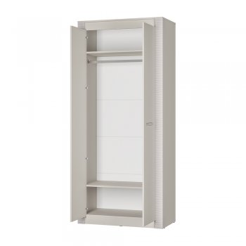 Шкаф для белья 960 мм Монако ШК-37 кашемир (БТС) в Североуральске - severouralsk.mebel-e96.ru