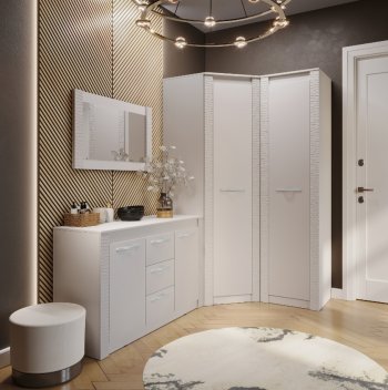 Набор мебели для прихожей Монако Кашемир (модульный) (БТС) в Североуральске - severouralsk.mebel-e96.ru