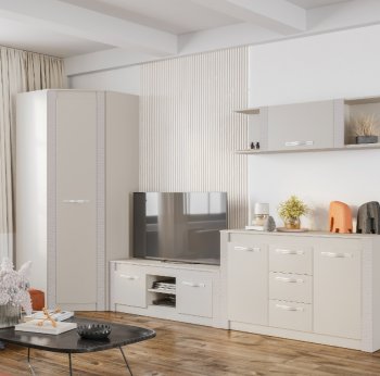 Стенка Монако Кашемир комп.2 (модульная) (БТС) в Североуральске - severouralsk.mebel-e96.ru