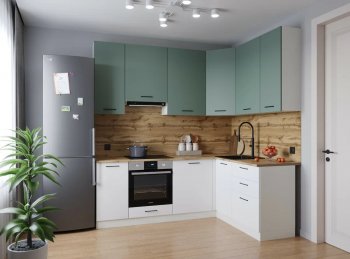 Угловой кухонный гарнитур Муссон 2200*1600 мм Sanvut в Североуральске - severouralsk.mebel-e96.ru