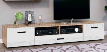 Тумба ТВ Нэнси NEW (2дв.+1ящ.) в Североуральске - severouralsk.mebel-e96.ru