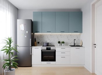 Кухонный гарнитур Ниагара 2200 мм МДФ/ЛДСП (Санвут) в Североуральске - severouralsk.mebel-e96.ru