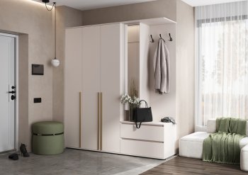 Прихожая Норд+Шкаф 1200, кашемир (Миф) в Североуральске - severouralsk.mebel-e96.ru