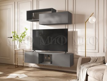 Стенка Норд-1 графит (Миф) в Североуральске - severouralsk.mebel-e96.ru