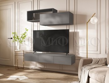 Стенка Норд-2 графит (Миф) в Североуральске - severouralsk.mebel-e96.ru