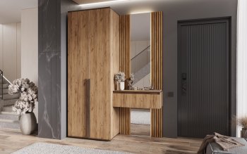 Шкаф 800+Тумба с зеркалом Норд (Миф) в Североуральске - severouralsk.mebel-e96.ru