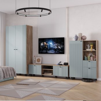 Стенка Олива комп.3 шарли бриз (БТС) в Североуральске - severouralsk.mebel-e96.ru