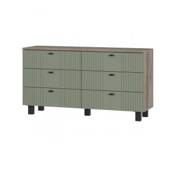 Комод Олива КМ-04 эквалипт софт (БТС) в Североуральске - severouralsk.mebel-e96.ru