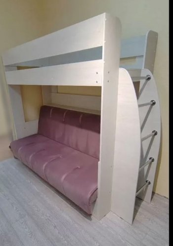 Кровать-диван 2-х ярусная Омега 17 (возможна зеркальная сборка) в Североуральске - severouralsk.mebel-e96.ru | фото