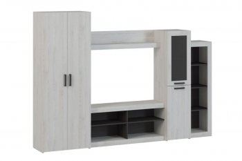 Стенка OSKAR4 сосна белая (Генезис) в Североуральске - severouralsk.mebel-e96.ru