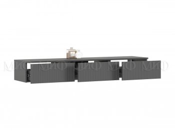Стенка Оскар комп.2 графит (Миф) в Североуральске - severouralsk.mebel-e96.ru