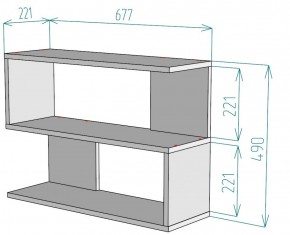 Полка S29 (ДМ) в Североуральске - severouralsk.mebel-e96.ru