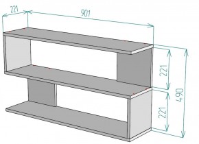 Полка S30 (ДМ) в Североуральске - severouralsk.mebel-e96.ru