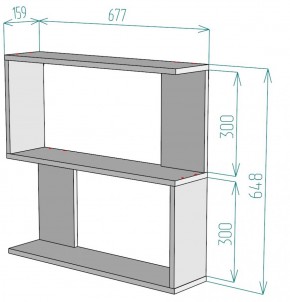 Полка S31 (ДСС) в Североуральске - severouralsk.mebel-e96.ru