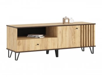 Тумба ТВ (1500) Роджина дуб крафт (Миф) в Североуральске - severouralsk.mebel-e96.ru