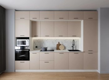 Кухонный гарнитур Шампань 3400 мм (Санвут) в Североуральске - severouralsk.mebel-e96.ru