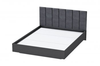 Кровать Шарм (арт.031М1) настил, Антрацит (Диал) в Североуральске - severouralsk.mebel-e96.ru | фото