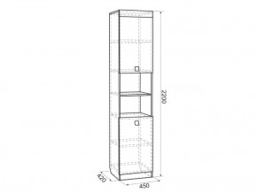 Шкаф комбинированный Энерджи (450) в Североуральске - severouralsk.mebel-e96.ru