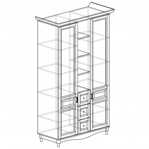 Шкаф многоцелевой Прованс 400 (Яна) в Североуральске - severouralsk.mebel-e96.ru